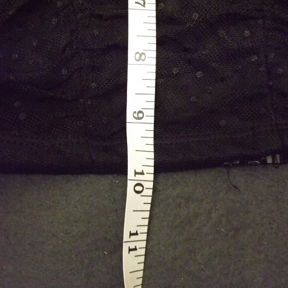 Windsor Mesh Polka Dot Crop Top - Picture 4 of 8